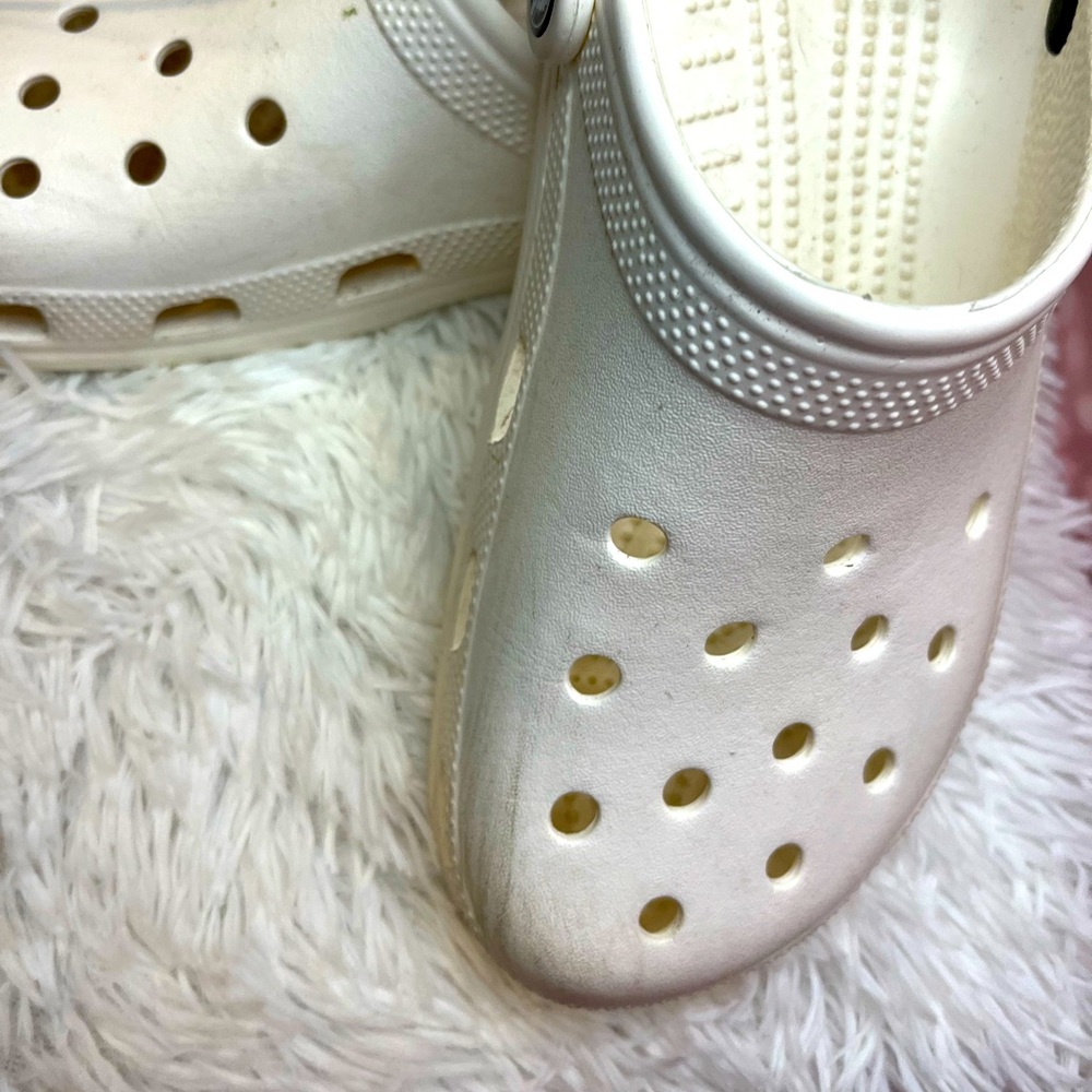 Classic White Crocs